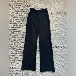 Abercrombie & Fitch Black Elevated Flare Pants